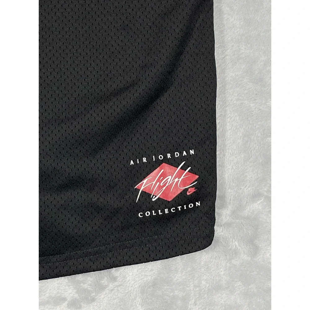 Jordan Flight Collection Mens XL Black Mesh Basketball Shorts Lined Michael